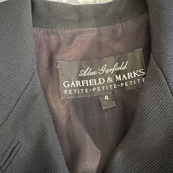 Stunning black dress and jacket set from Alex Garfield by Garfield Marks sz 4/6 - Picture 5 of 9